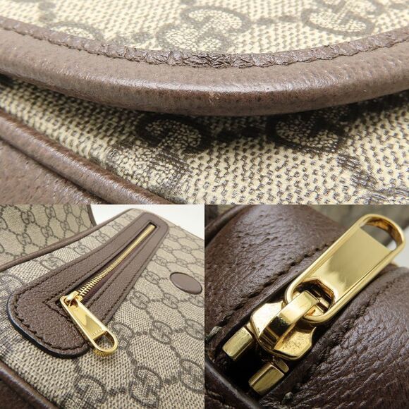 GUCCI Brown Leather Shoulder Bag - Picture 7 of 10